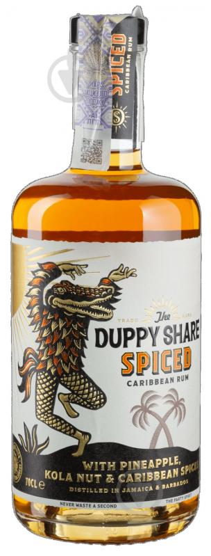 Ром The Duppy Share Caribbean Spiced Rum 0,7 л - фото 1