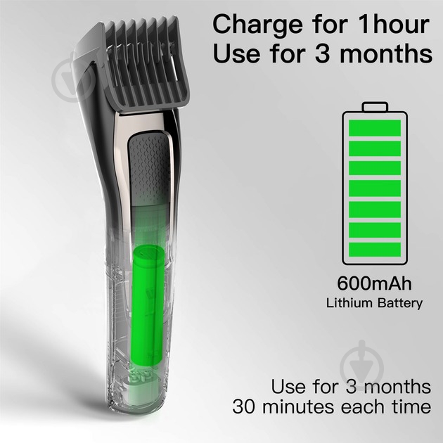 Машинка для підстригання волосся ENCHEN Sharp 3S Hair Clipper - фото 7