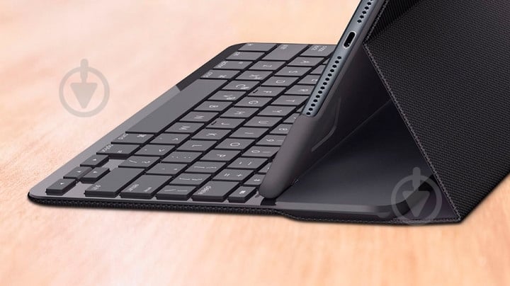 Чехол-клавиатура Logitech Slim Folio Apple iPad 10.2" (920-009652) графит - фото 12