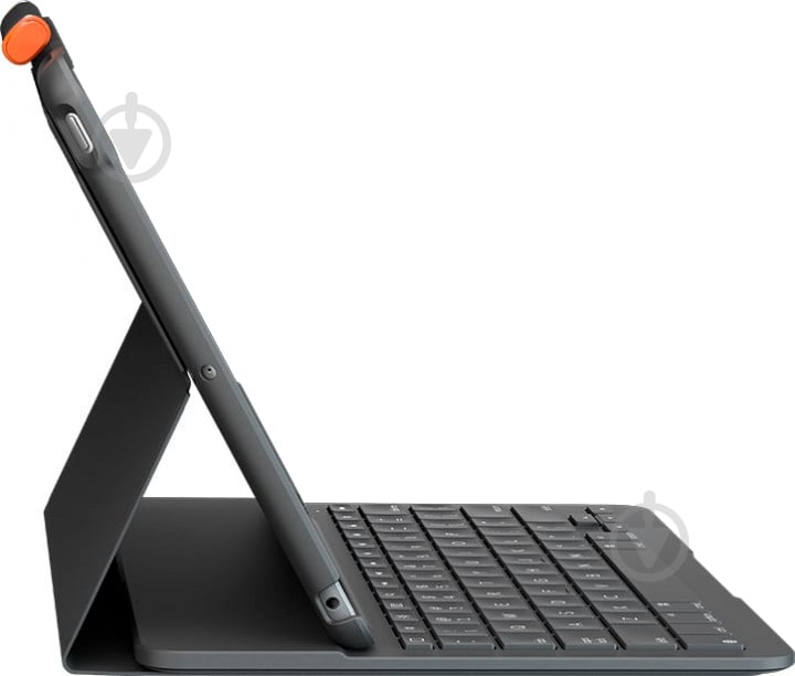 Чехол-клавиатура Logitech Slim Folio Apple iPad 10.2" (920-009652) графит - фото 3