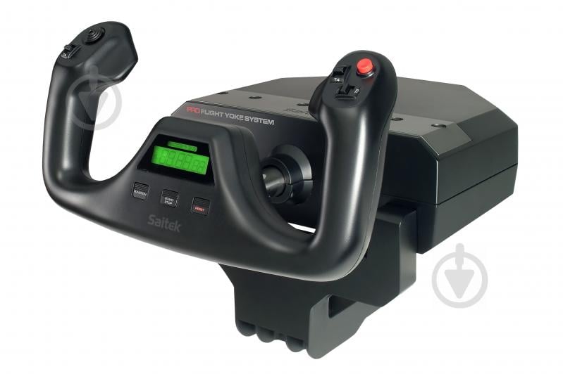 Игровой руль Logitech G Saitek Pro Flight Yoke System 945-000004 - фото 2