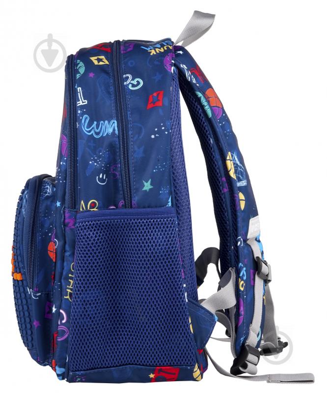 Рюкзак школьный Upixel Futuristic Kids School Bag Basketball синий U21-001-A - фото 2