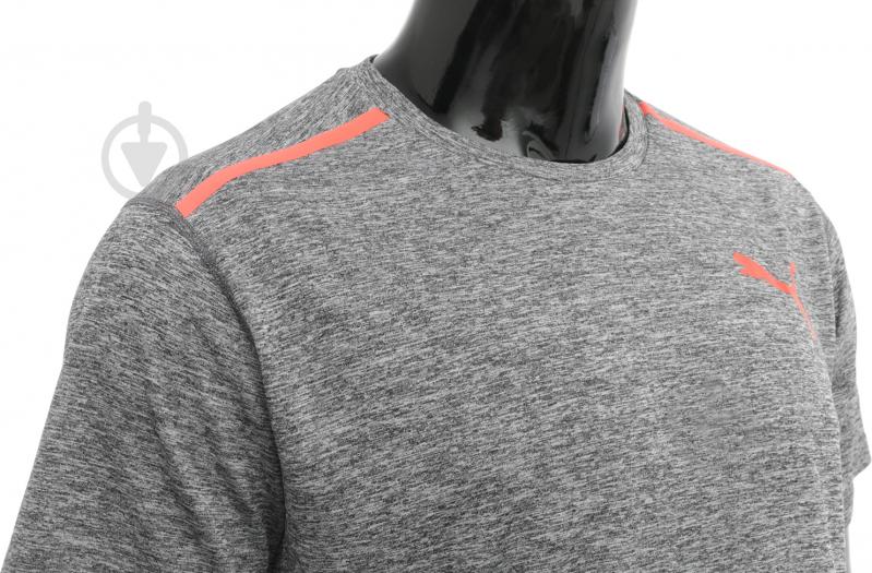Футболка Puma BONDED TECH SS TEE 51463001 р.S темно-серый - фото 4