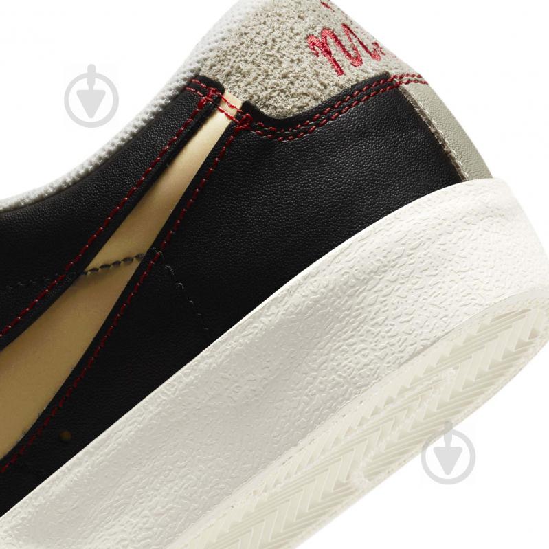 Кросівки чоловічі Nike BLAZER LOW '77 PRM DH4370-001 р.45,5 чорні - фото 12