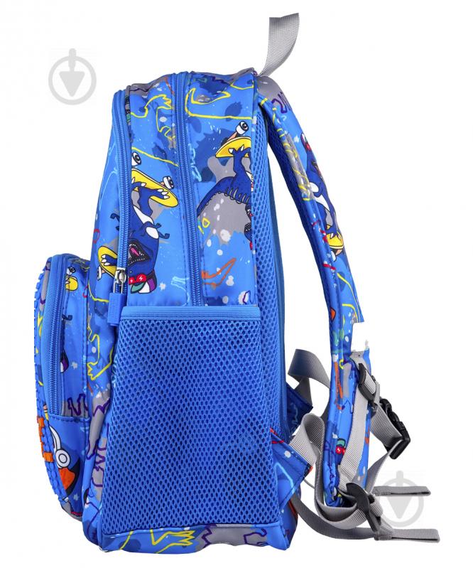 Рюкзак шкільний Upixel Futuristic Kids School Bag Dinosaur синій U21-001-B - фото 3