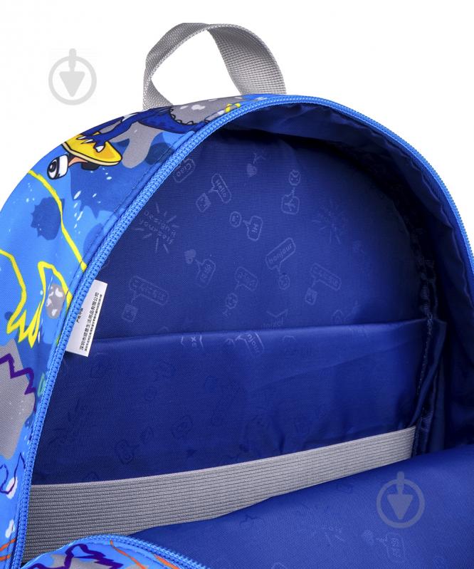 Рюкзак шкільний Upixel Futuristic Kids School Bag Dinosaur синій U21-001-B - фото 5