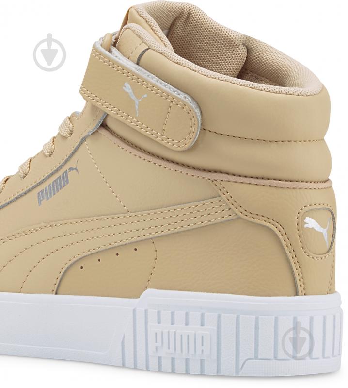 Кроссовки женские демисезонные Puma CARINA 2.0 MID 38585104 р.36 бежевые - фото 8