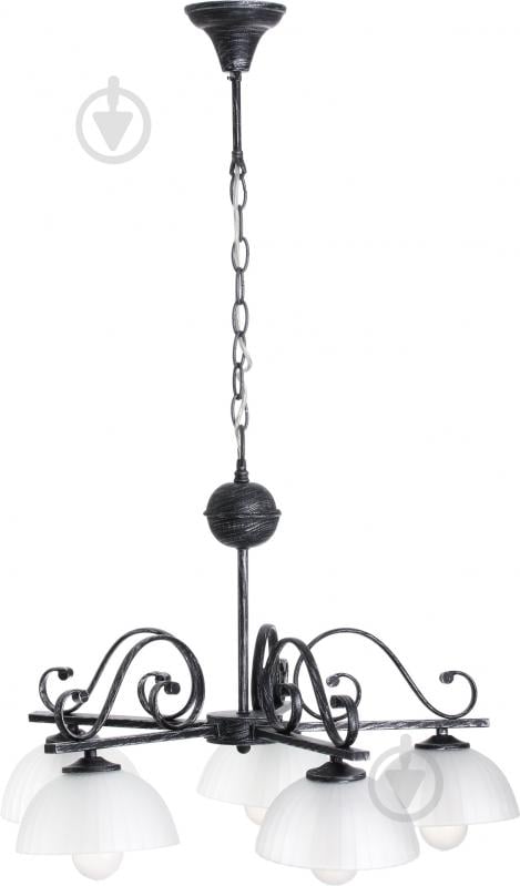 Люстра подвесная Blitz 5xE27 белый 7350-45 - фото 2