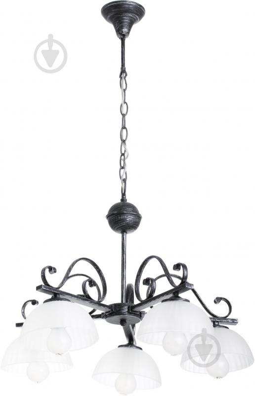 Люстра подвесная Blitz 5xE27 белый 7350-45 - фото 1