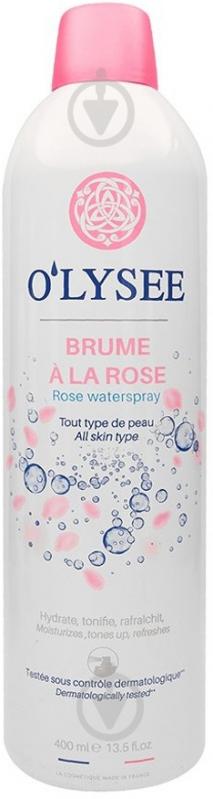 Спрей-мист O'LYSEE с ароматом розы Rose Waterspray 400 мл - фото 1