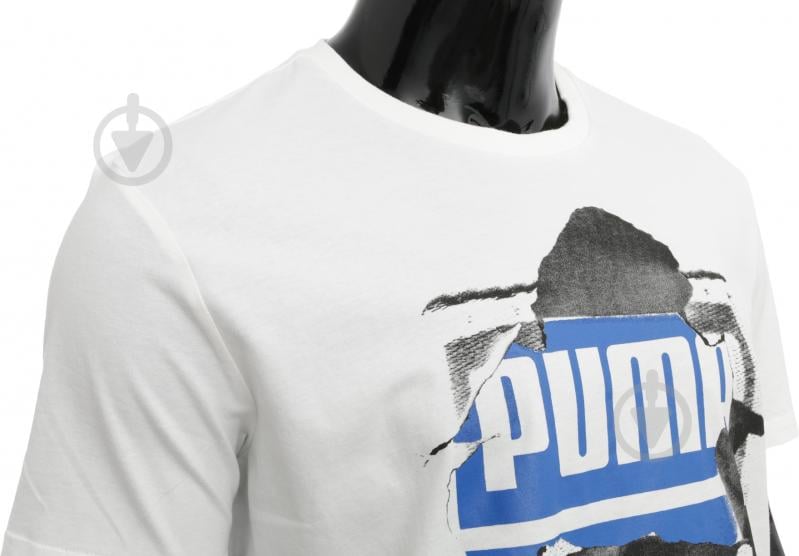 Футболка Puma 57154102 р.XL белый - фото 4