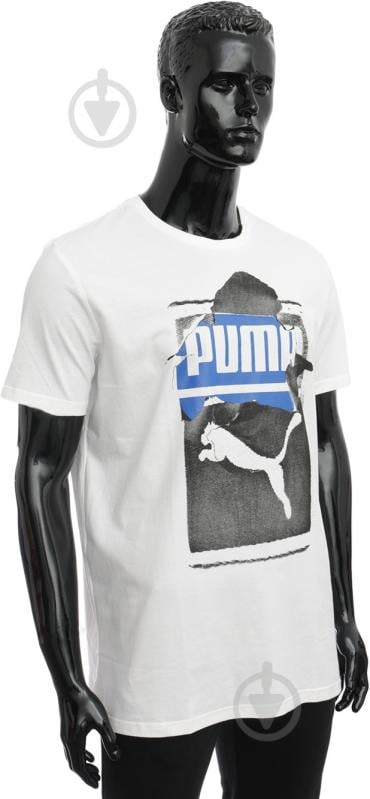 Футболка Puma 57154102 р.XL белый - фото 2