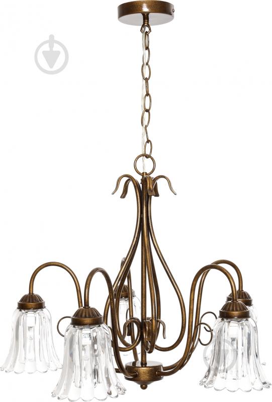 Люстра подвесная Blitz 5xE14 прозрачный 7358-45 - фото 2