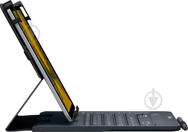 Чехол-клавиатура Logitech Universal Folio Apple iPad 9-10" black (920-008342) - фото 6