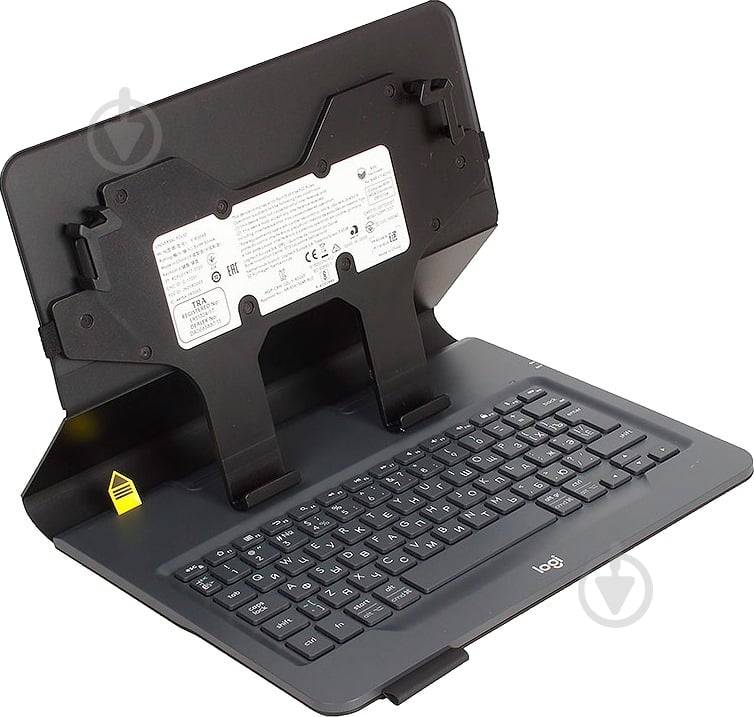 Чехол-клавиатура Logitech Universal Folio Apple iPad 9-10" black (920-008342) - фото 1