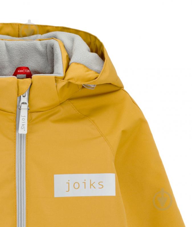 Куртка детская для мальчика JOIKS р.140 горчичный EW-04 - фото 3