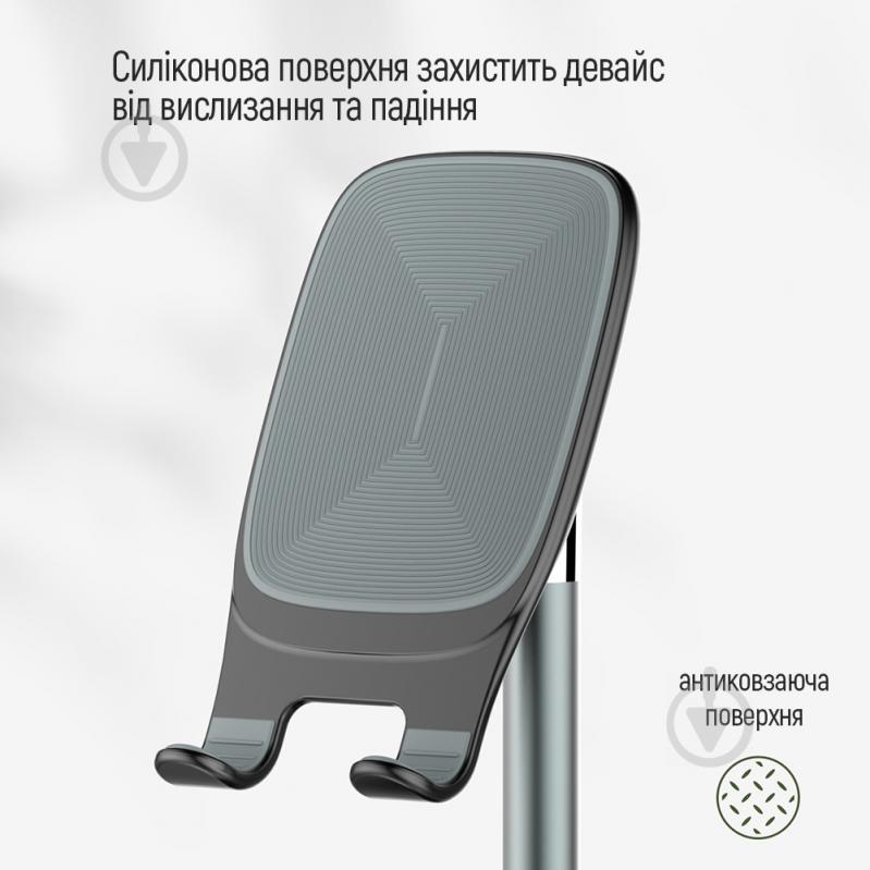 Підставка - тримач для смартфона і планшета Desk Stand ColorWay (CW-SH013-WT) білий - фото 15