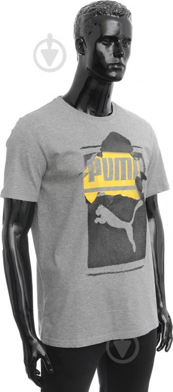 Футболка Puma 57154103 р.XL серый - фото 2 Футболка Puma 57154103 р.XL серый - фото 2
