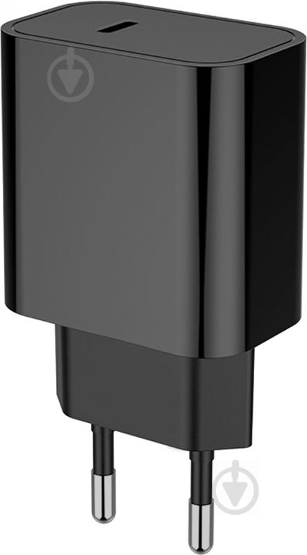 Зарядное устройство ColorWay Power Delivery Port USB Type-C 20W V2 black (CW-CHS026PD-BK) - фото 2