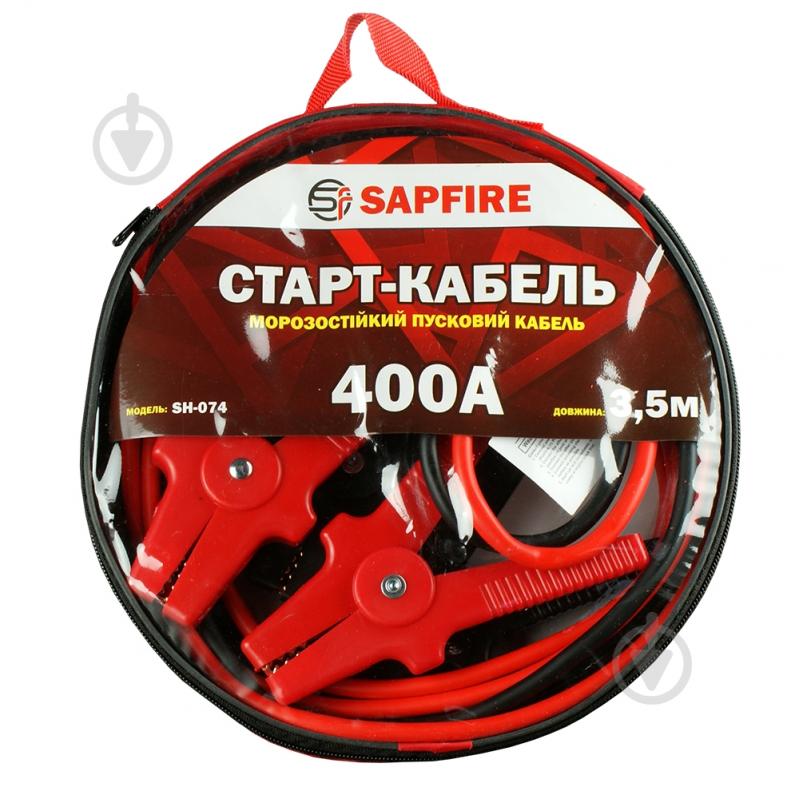 Старт-кабель Sapfire SH-074 400 A 3,5 м - фото 1