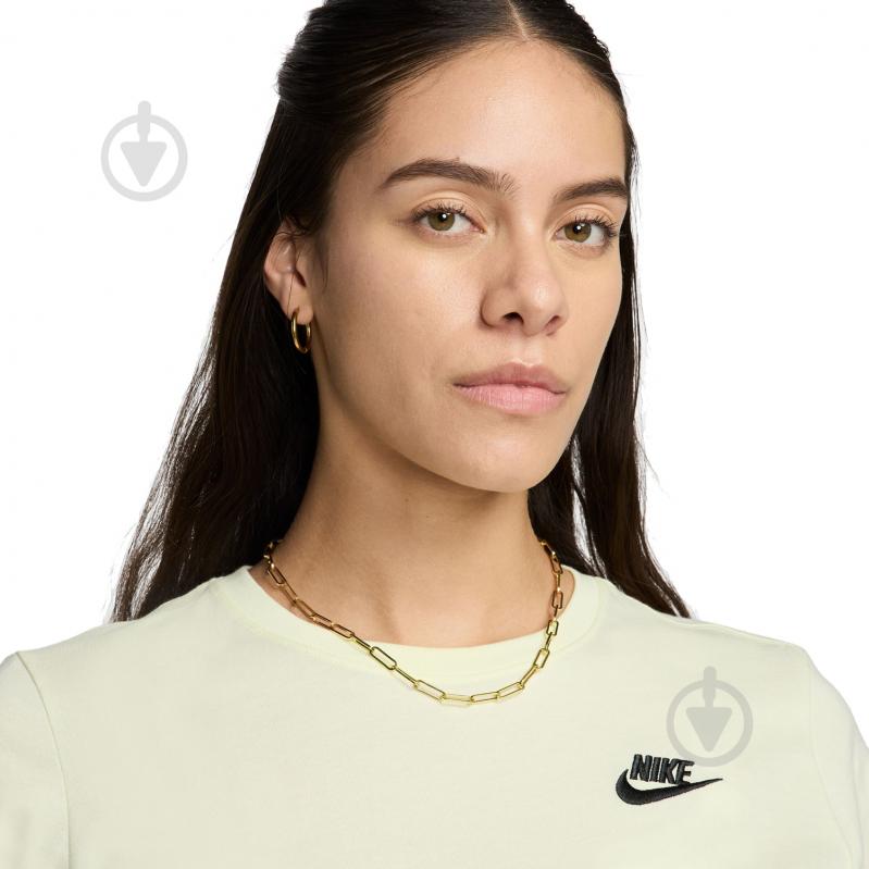 Футболка Nike NS CLUB SS TEE DX7902-113 р.L бежевый - фото 3