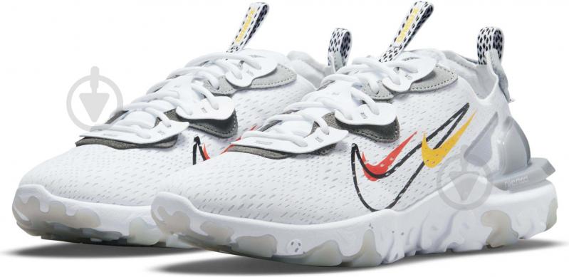 Кроссовки мужские Nike React Vision DM9095-101 р.42 белые - фото 1 Кроссовки мужские Nike React Vision DM9095-101 р.42 белые - фото 1