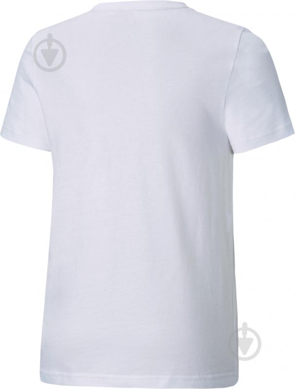 Футболка Puma ESS LOGO TEE B 58696002 р.104 білий - фото 2