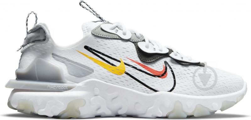 Кроссовки мужские Nike React Vision DM9095-101 р.42,5 белые - фото 3