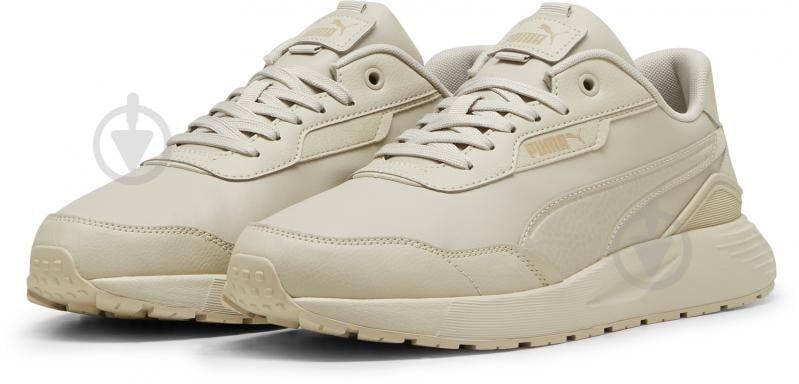 Кроссовки мужские демисезонные Puma RUNTAMED PLUS L 39537104 р.41 бежевые - фото 3