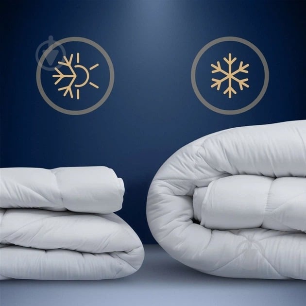 Одеяло антиаллергенная Eco-Soft Супер Теплая №1648 Eco Light White 155x215 см MirSon белый - фото 5