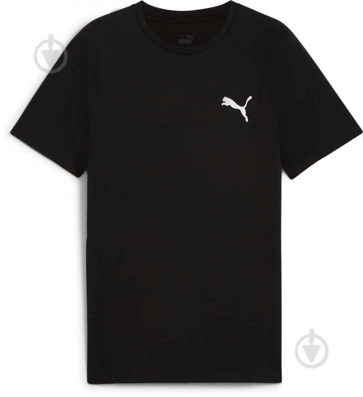 Футболка Puma EVOSTRIPE TEE B 68180201 р.116 чорний - фото 1