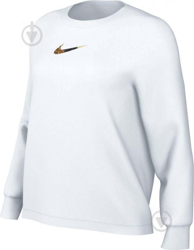 Футболка Nike W NSW TEE LS BOXY PATCH DM2804-100 р.XS білий - фото 1