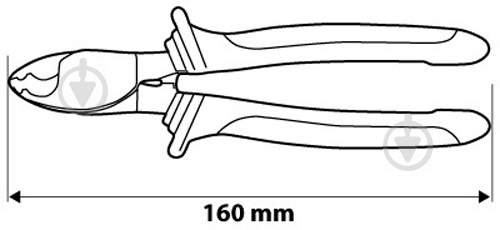 Ножиці для різання кабелю NEO tools для мiдних алюмiнiєвих кабелiв 160 мм. 01-513 - фото 10