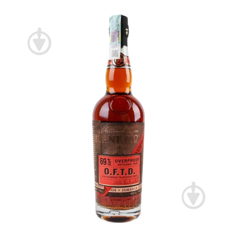 Ром Plantation Overproof 69% (3460410530493) 0,7 л - фото 8