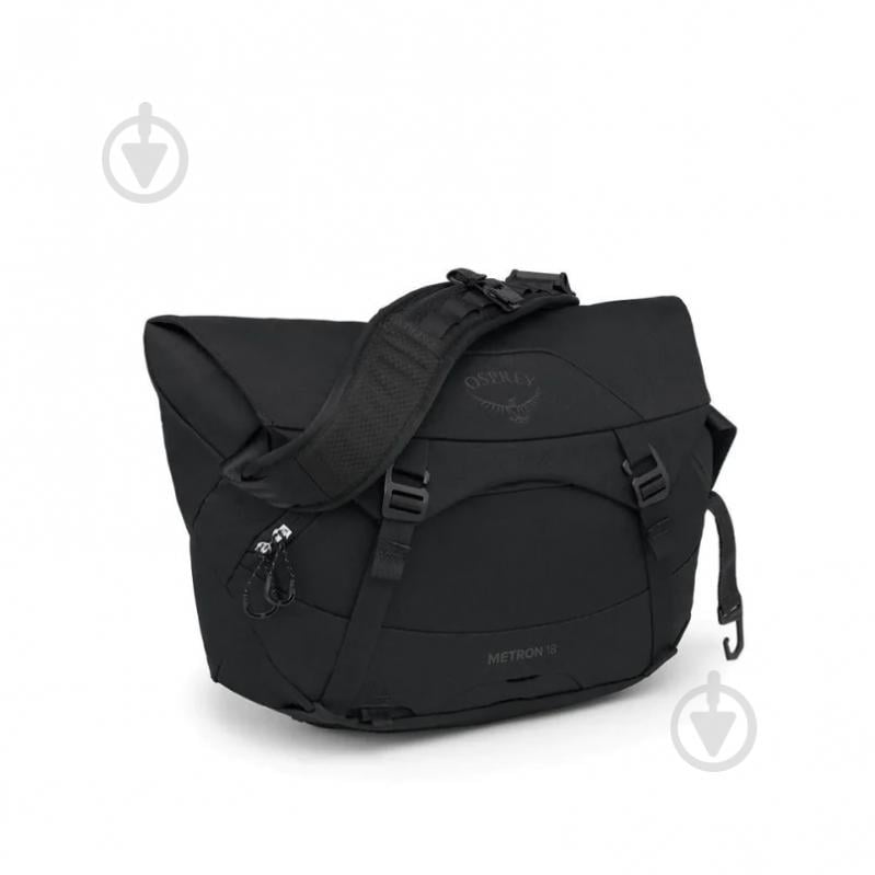 Сумка Osprey METRON 18 MESSENGER BLACK 10004580 18 л чорний - фото 1