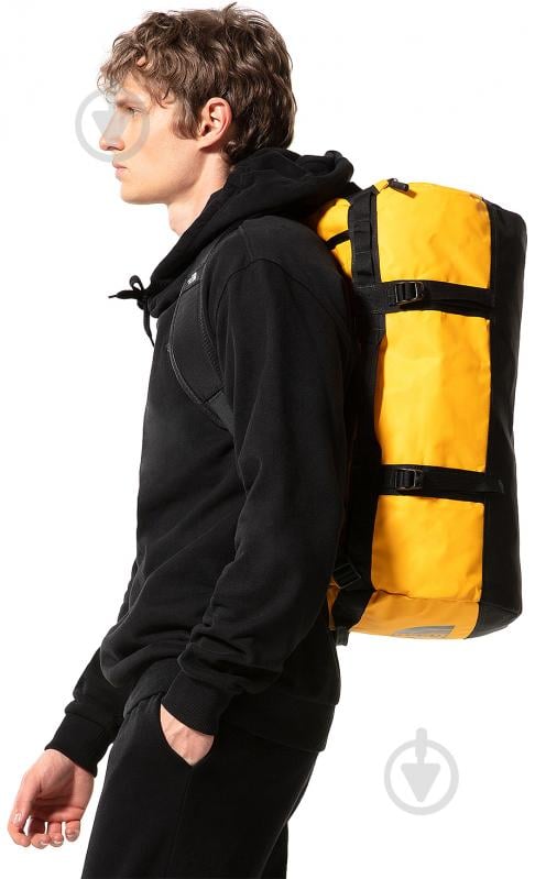 Сумка THE NORTH FACE BASE CAMP DUFFEL - S NF0A52STZU3 50 л желтый - фото 5