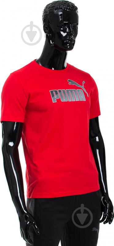 Футболка Puma Hero Tee 83830009 L красный - фото 2