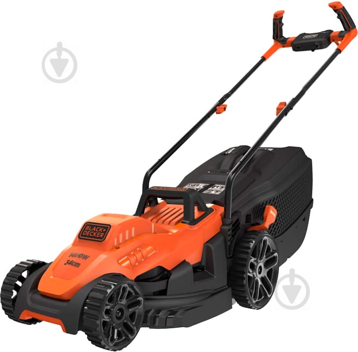 Газонокосарка електрична Black+Decker BEMW461BH 1.4 кВт - фото 1