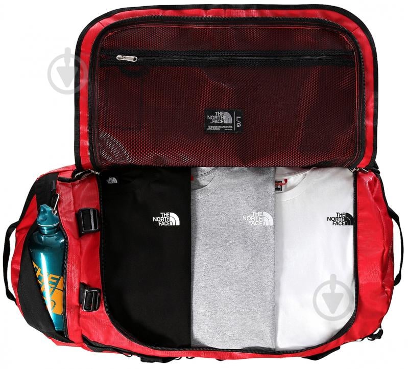 Сумка THE NORTH FACE BASE CAMP DUFFEL - L NF0A52SBKZ3 95 л червоний - фото 3