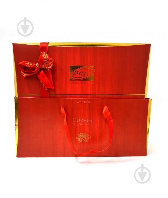 Набор конфет Bind Ассорти Красные Curves Fine Chocolate 320 г - фото 1