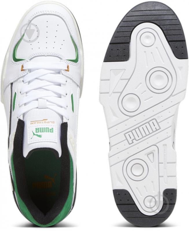 Кросівки чоловічі демісезонні Puma SLIPSTREAM BBALL 39326601 р.40,5 білі - фото 6