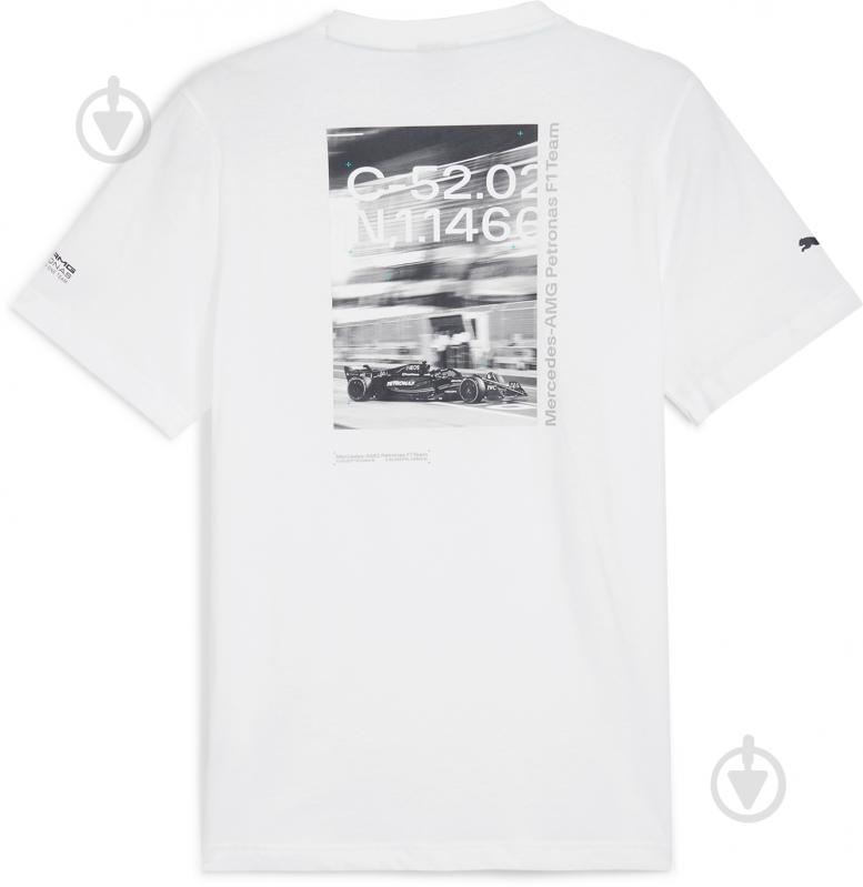 Футболка Puma MAPF1 STATEMENT TEE 62730503 р.2XL белый - фото 2