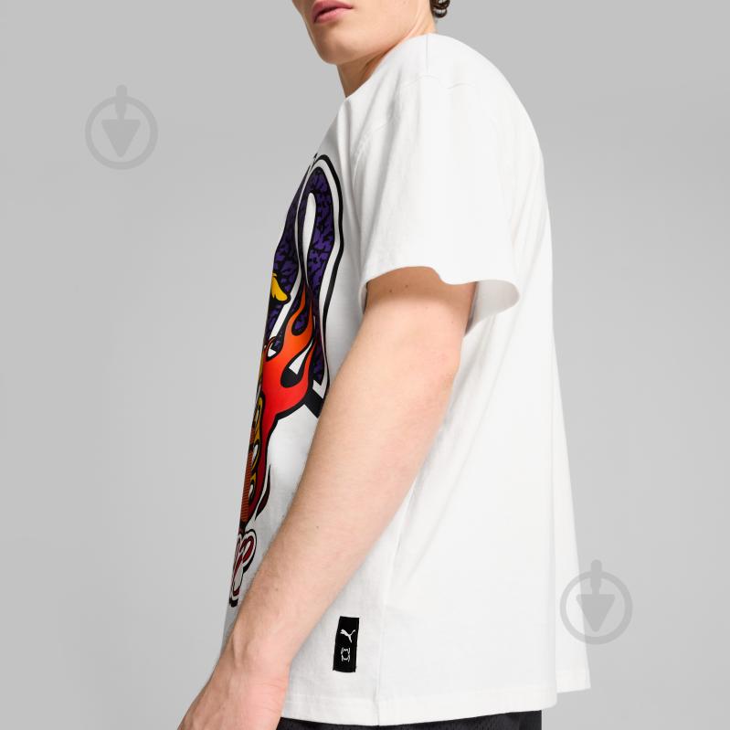 Футболка Puma CROWD CRAZE TEE 3 62758701 р.2XL білий - фото 4