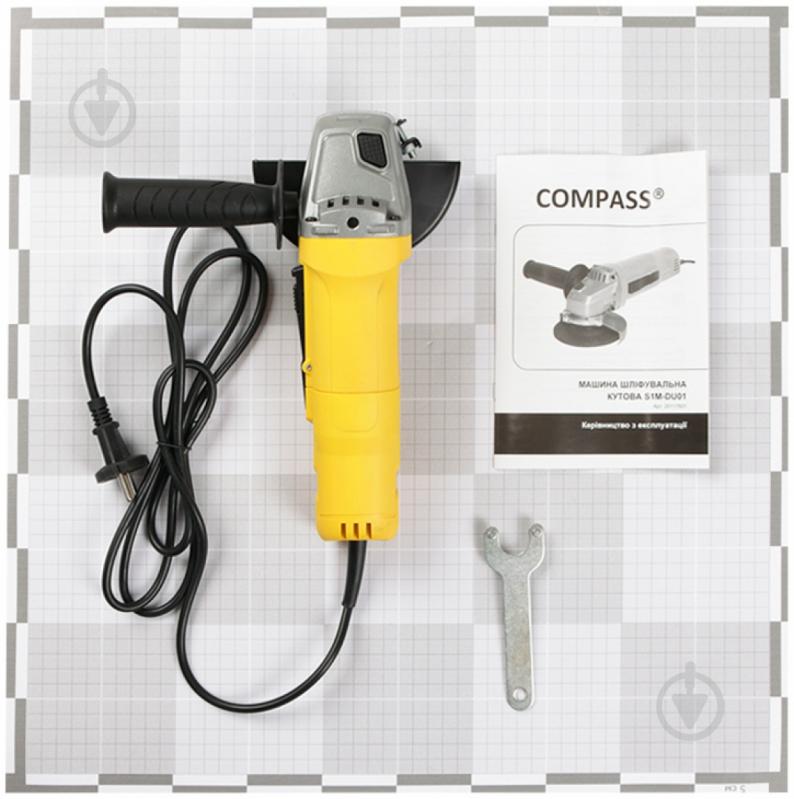 Болгарка (угловая шлифмашина) Compass S1M-DU01 20117601 - фото 4