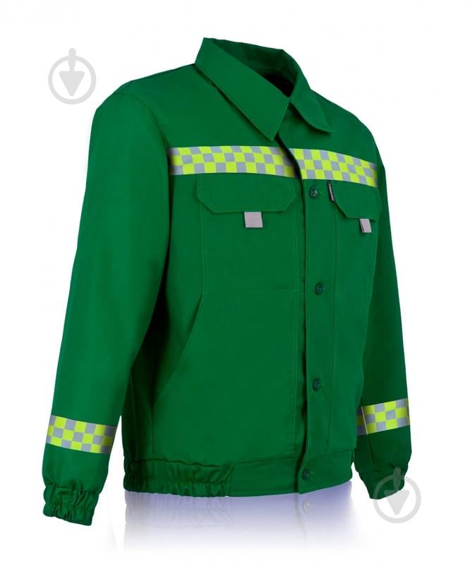 Куртка рабочая Торнадо Сервис 2 р. 64-66 рост 3-4 01051-01к-64-3 зеленый - фото 2