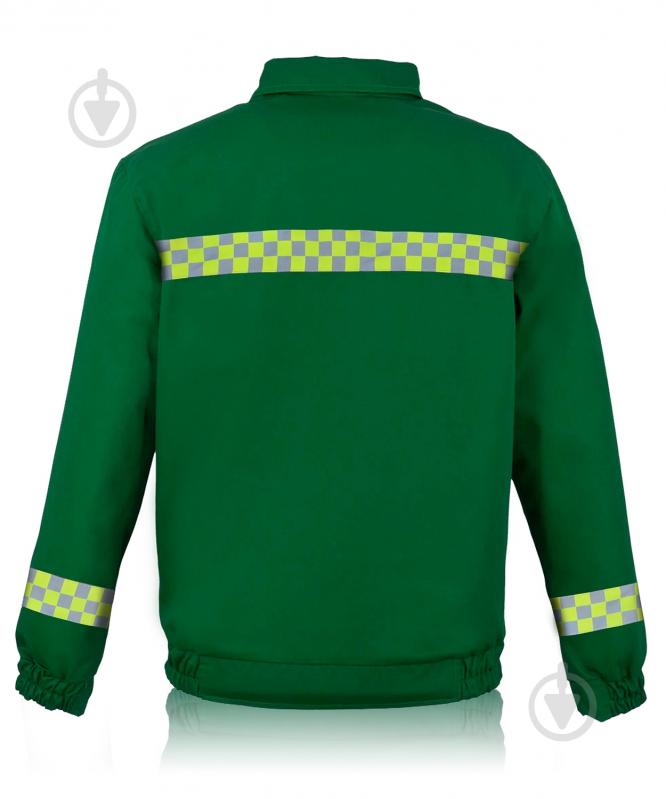 Куртка рабочая Торнадо Сервис 2 р. 64-66 рост 3-4 01051-01к-64-3 зеленый - фото 4