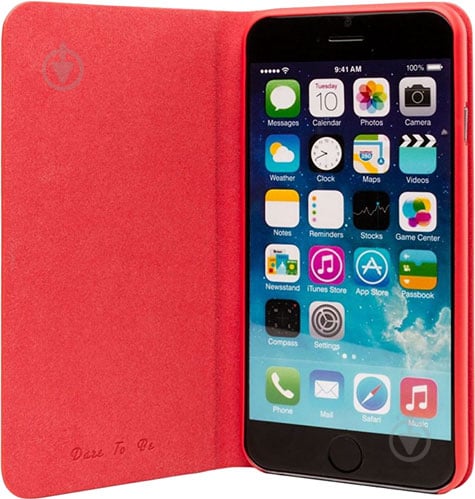 Чехол-книжка Ozaki O!coat-0.4+ Folio OC581RD для Apple iPhone 6 Plus - фото 2