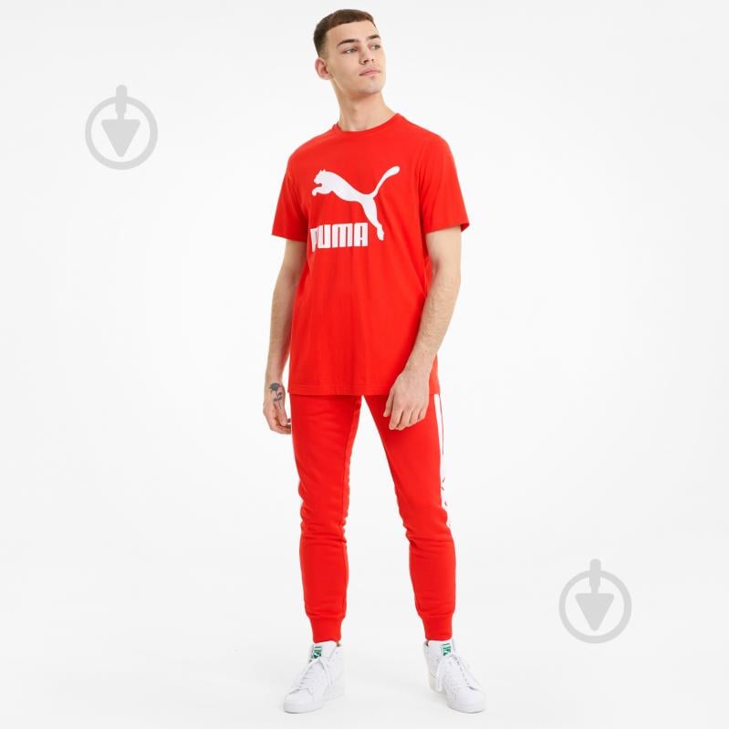 Футболка Puma CLASSICS LOGO TEE 53008811 р.S красный - фото 5