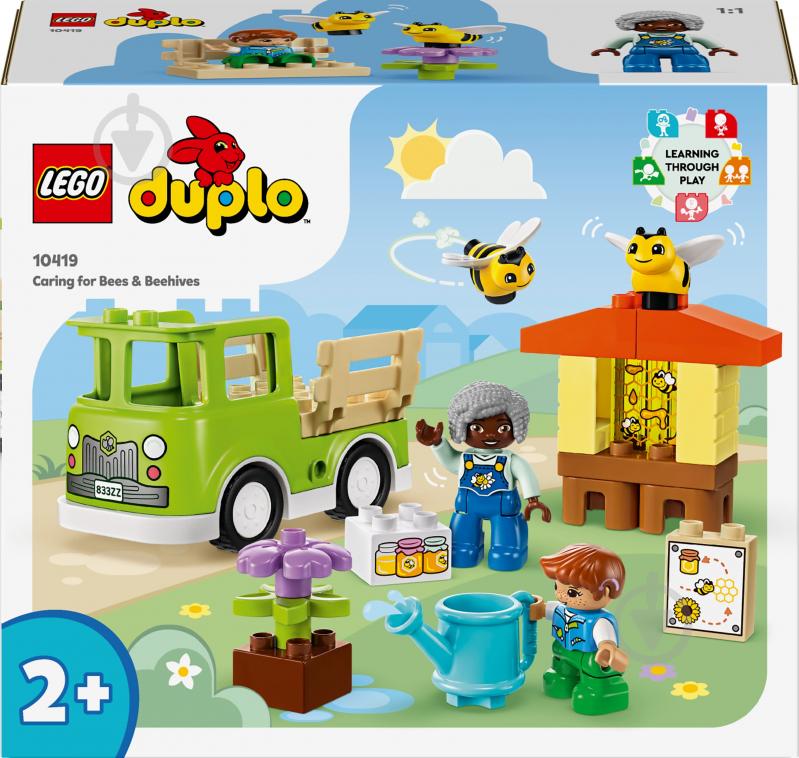 Конструктор LEGO DUPLO Догляд за бджолами й вуликами 10419 - фото 1