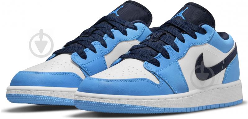 Кроссовки мужские Jordan AIR 1 LOW 553558-144 р.45 голубые - фото 6